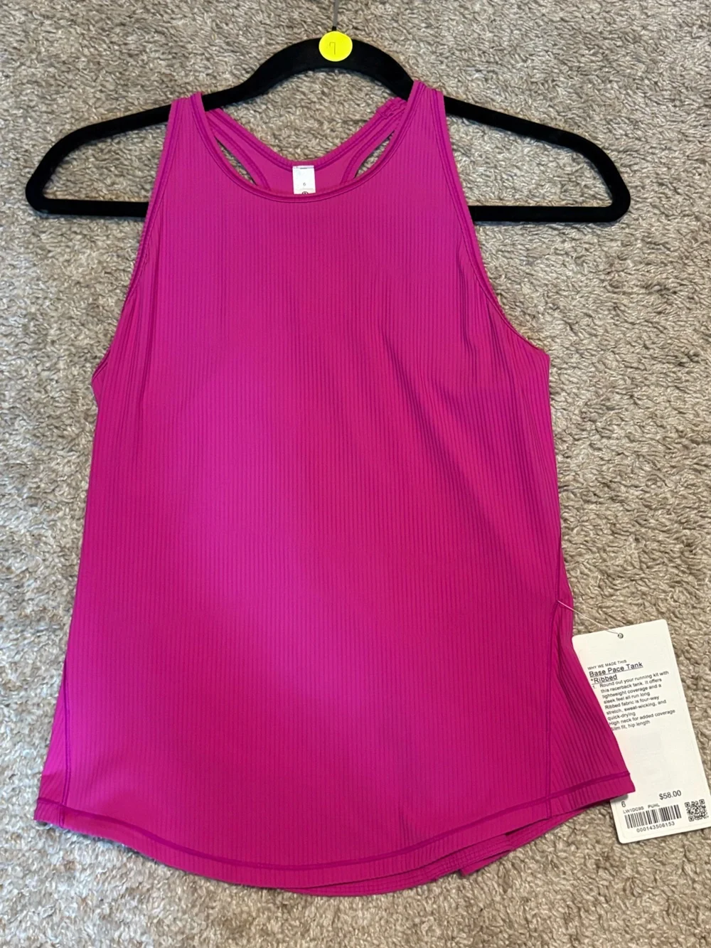 lululemon athletica purple highlight